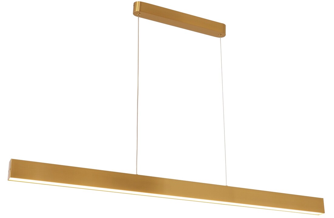 Hanglamp Vicenza - Recht | Goud - L120 cm