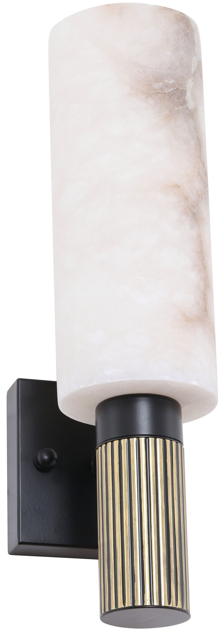 Wandlamp Toledo Albast natuursteen - H 37 cm