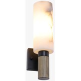 Wandlamp Toledo Albast natuursteen - H 37 cm
