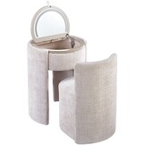 SOLÈNE Vanity - Make Up tafel - Incl. LED verlichting - Beige