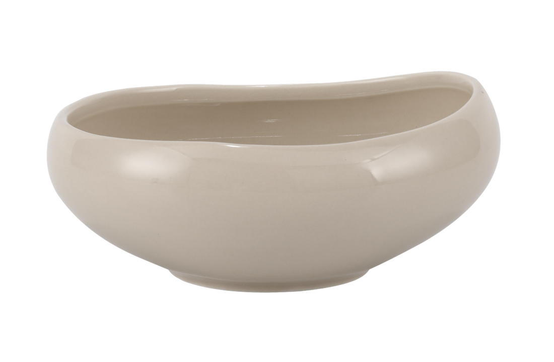Bricard Barles Serviesset 25 delig - Porselein - Taupe - Organisch