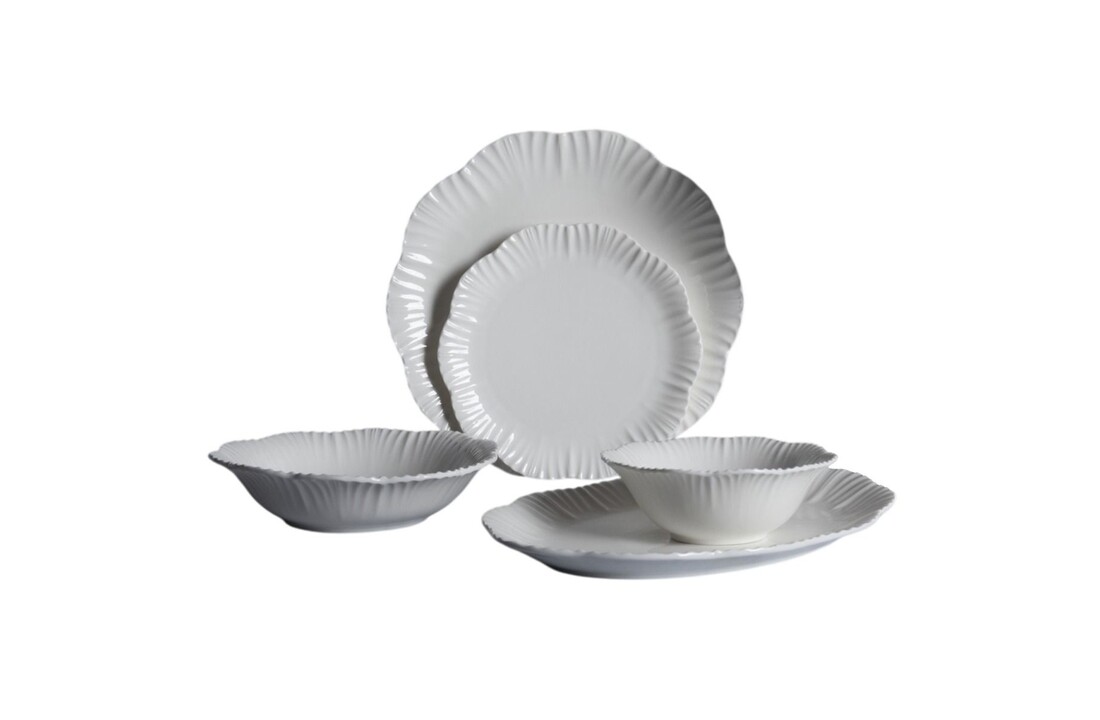 Bricard Bernis Serviesset 25-delig - Wit