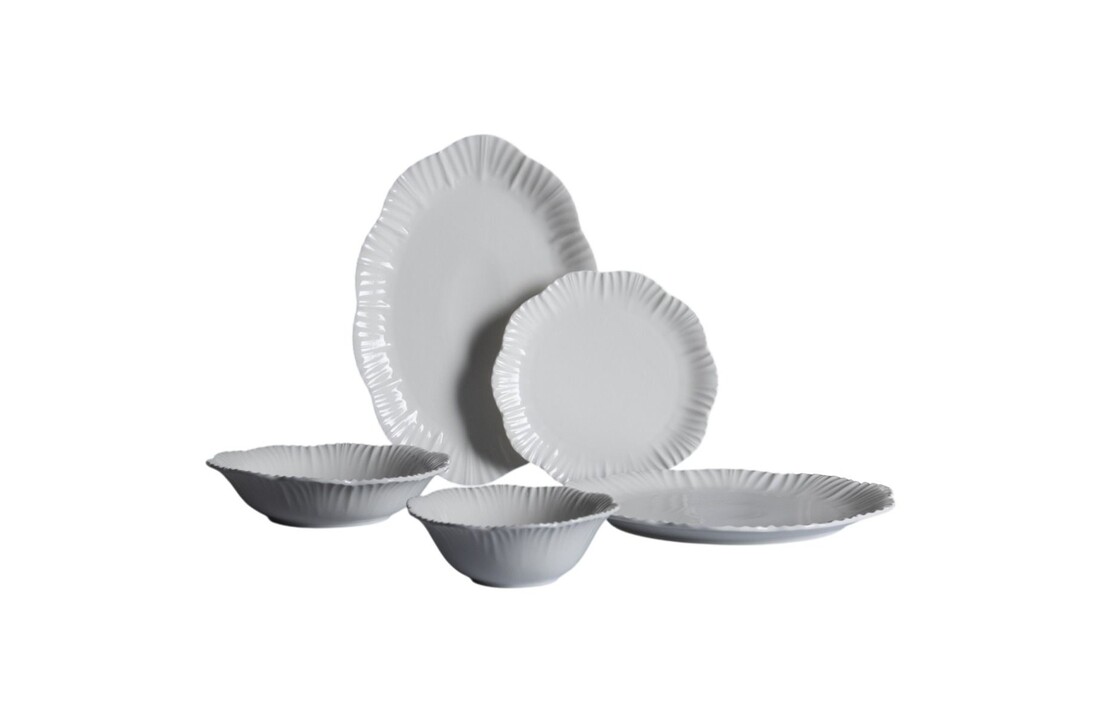 Bricard Bernis Serviesset 25-delig - Wit