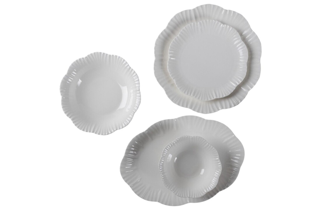 Bricard Bernis Serviesset 25-delig - Wit