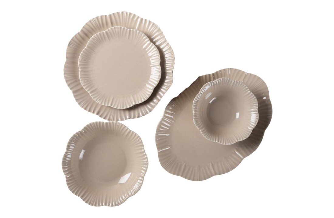 Bricard Bernis Serviesset 25-delig - Beige