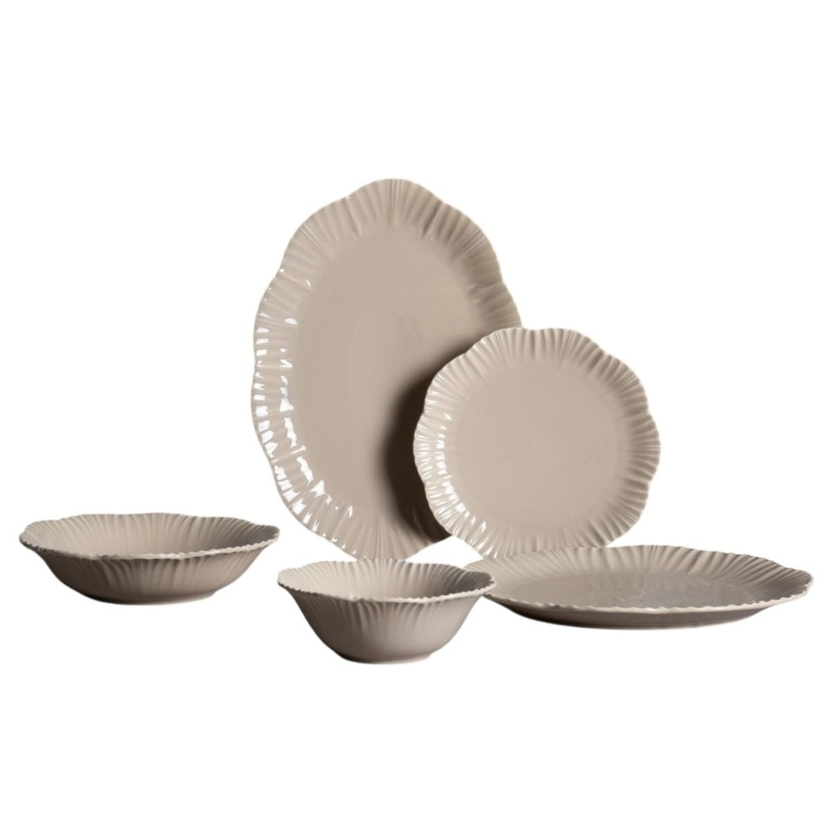 Bricard Bernis Serviesset 25-delig - Beige