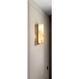 Wandlamp Marino Albast natuursteen H31