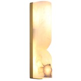 Wandlamp Marino Albast natuursteen H31