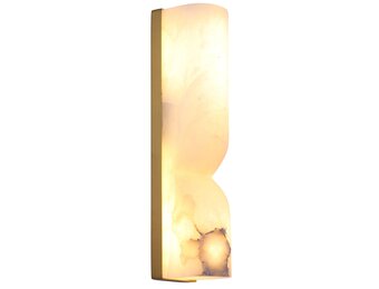 Wandlamp Marino Albast natuursteen H31