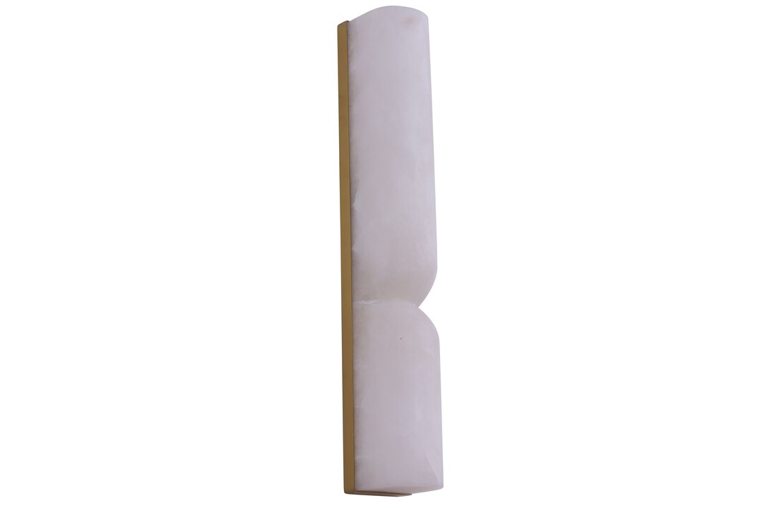 Wandlamp Marino Albast natuursteen H45