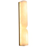 Wandlamp Marino Albast natuursteen H45