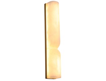 Wandlamp Marino Albast natuursteen H45