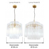 Hanglamp Pipes - 1 lichts