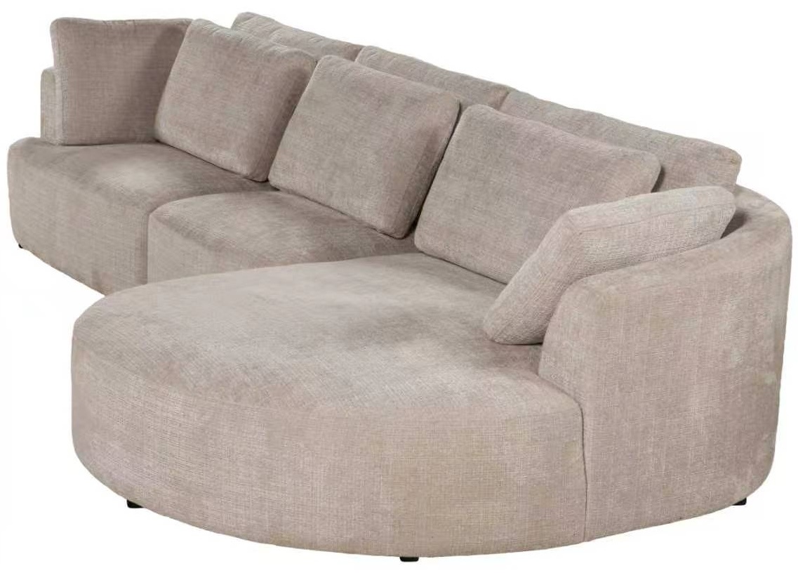 Loungebank Yuna Cremona 02 Beige - Pocketvering