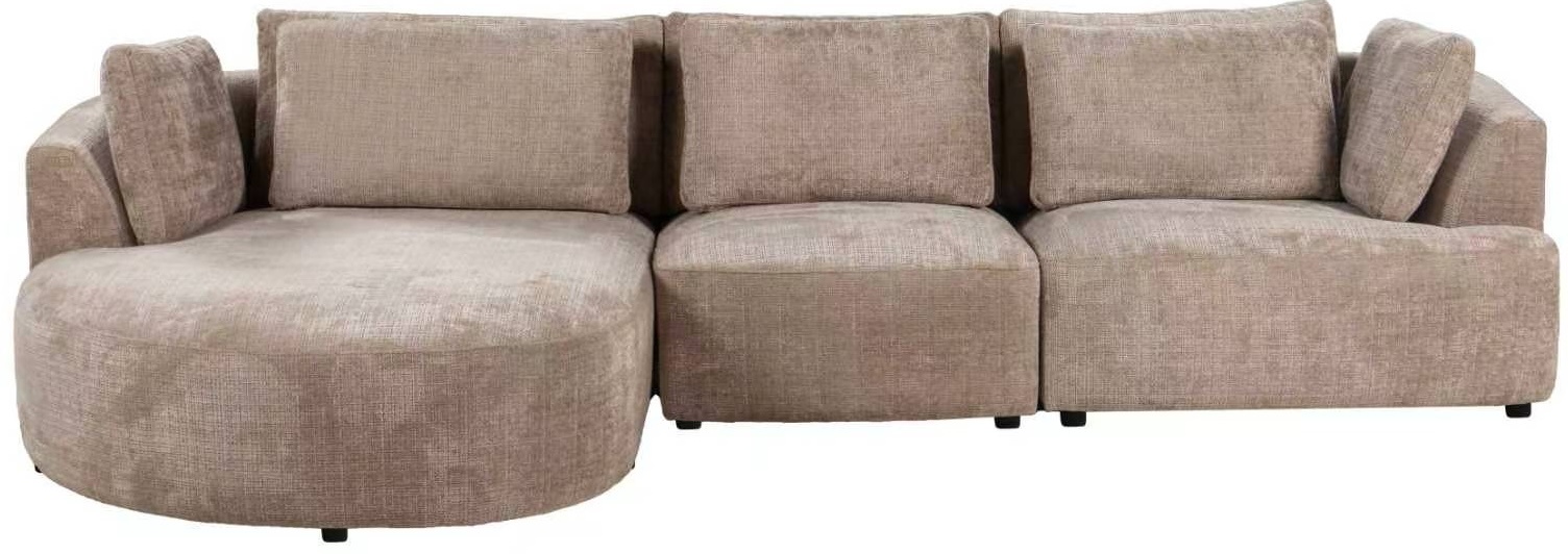 Loungebank Yuna Cremona 14 Warm Beige - Pocketvering