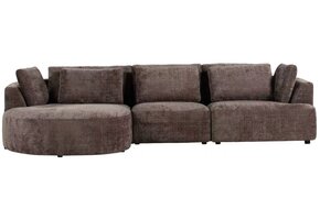 Loungebank Yuna Cremona 24 Taupe Bruin