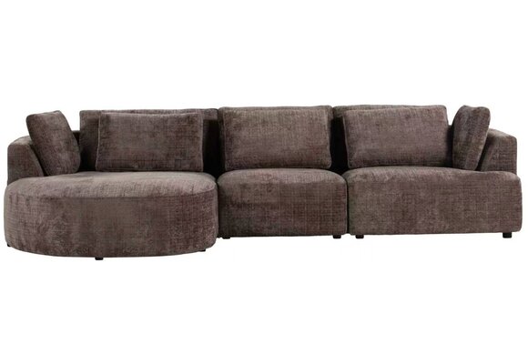 Loungebank Yuna Cremona 24 Taupe Bruin