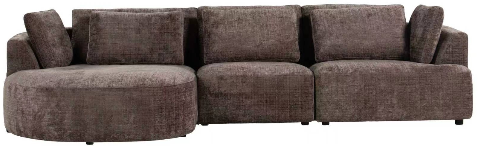 Loungebank Yuna Cremona 24 Taupe Bruin - Pocketvering