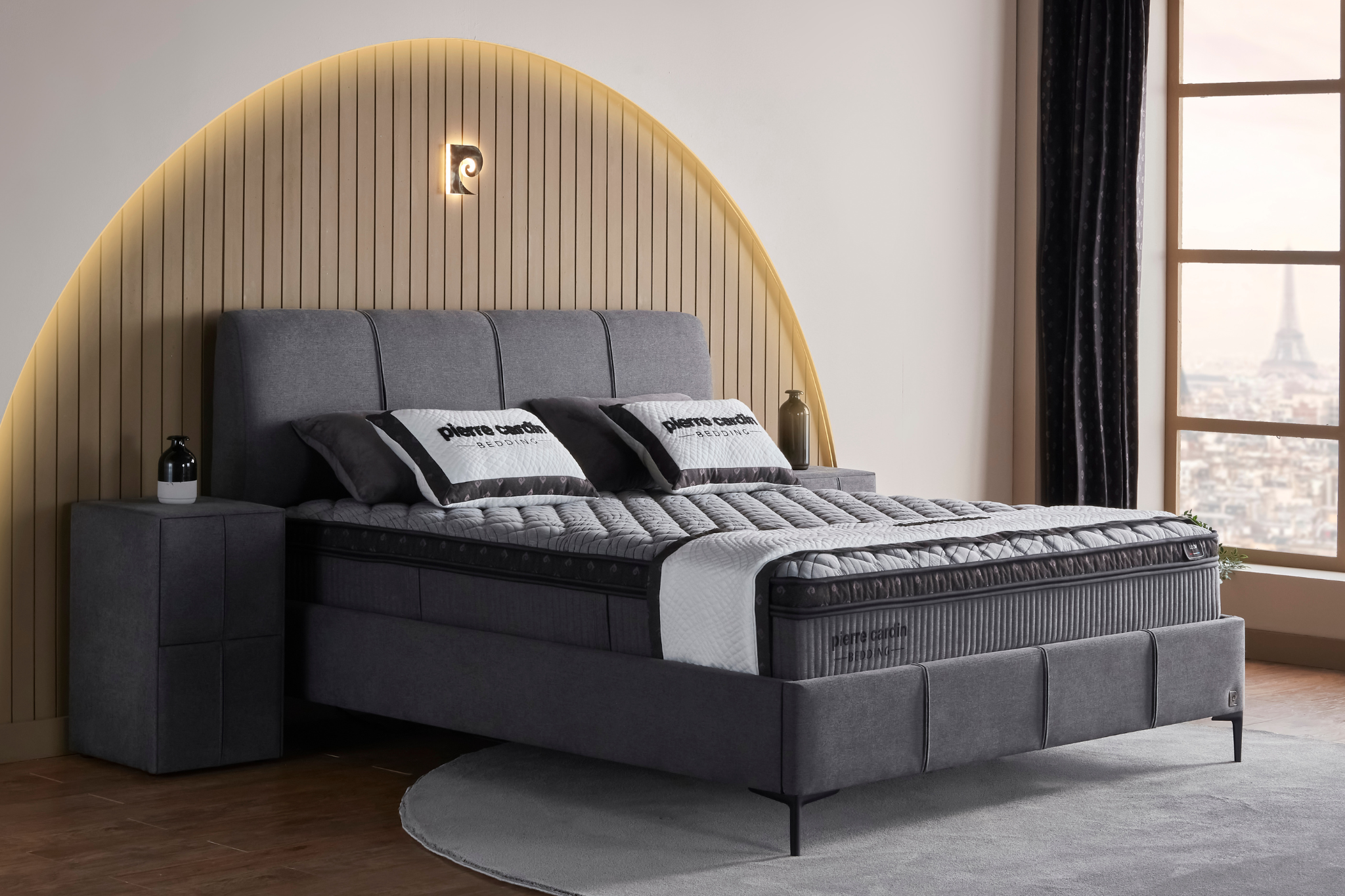 Boxspring Leon - incl. matras - Pierre Cardin