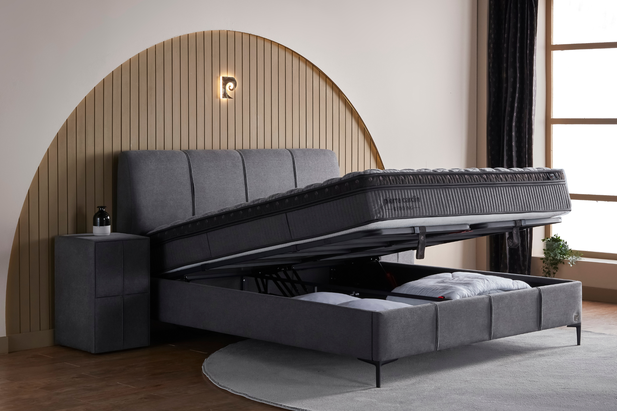 Boxspring Leon - incl. matras - Pierre Cardin