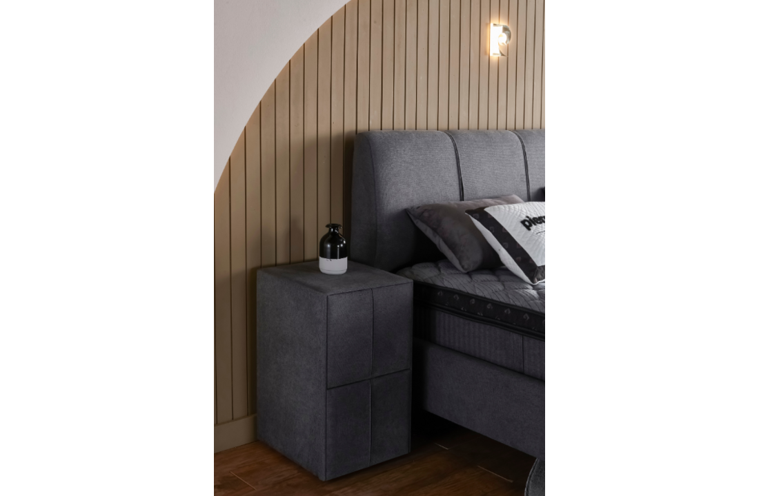 Boxspring Leon - incl. matras - Pierre Cardin