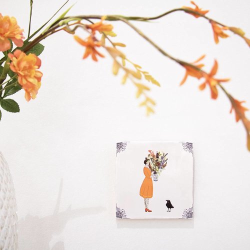 Storytiles Decorative Tile a Moment for Yourself  Small