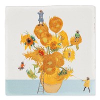 Decorative Tile The Sunflower Expedition Medium