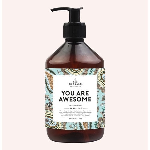The Gift Label Handseife  You are Awesome 500ml