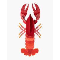 3D Wanddekoration Giant Lobster