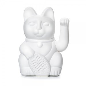 Donkey Products Lucky Cat white