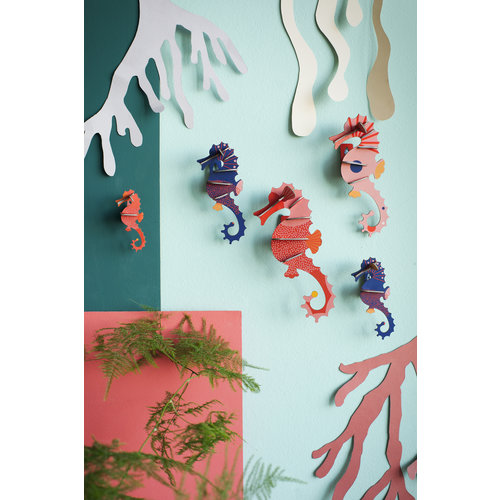 Studio Roof 3D Wanddekoration Sea Horses