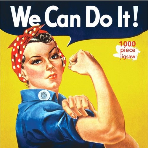 Flame Tree Publishing Puzzle Rosie the Riveter 1000 Stücke