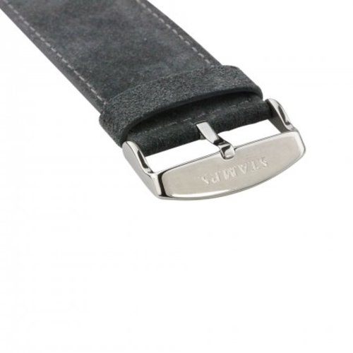 S.T.A.M.P.S Horlogeband Wild Leather dark grey