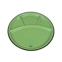 Fondue plate green