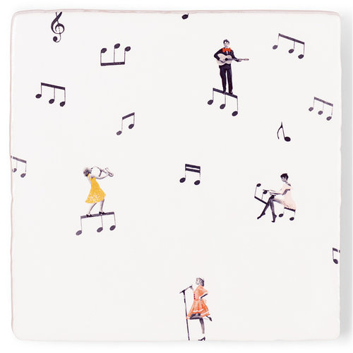 Storytiles Siertegel There's Music in the Air small Storytiles Siertegel There's Music in the Air small