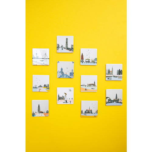 Storytiles Magnet Schlendern durch Amsterdam mini