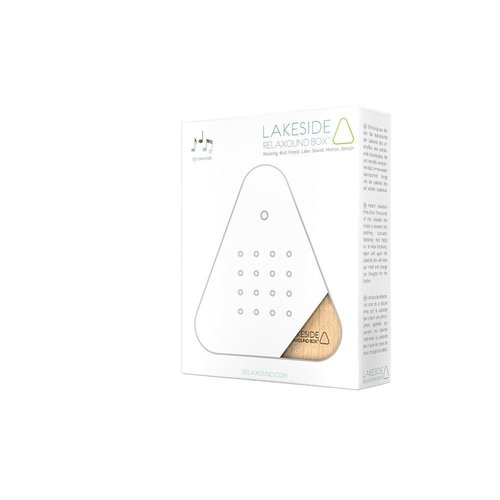 Relaxound Lakesidebox Nature sounds Birch White with motion Sensor