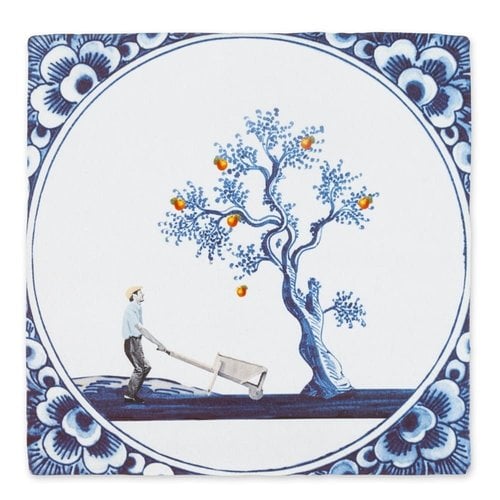 Storytiles  Decorative Tile The Apple Doesn't Fall Far From The Tree medium