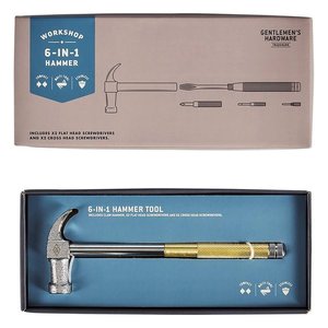 Gentlemen's Hardware Hammer-Multiwerkzeug 6 in 1