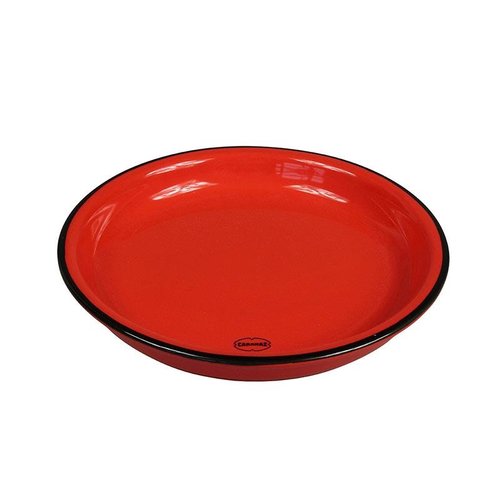 Cabanaz cake plate small red 16 cm