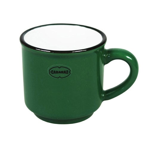 Cabanaz Espresso Cup dark green