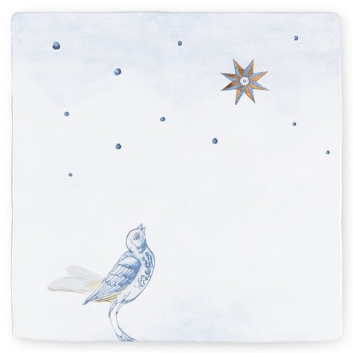 Storytiles Decorative Tile  Forever medium with metallic star