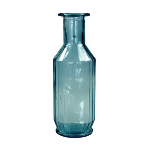 Cabanaz Faceta Decanter gerecycled glas blauw