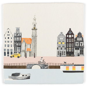 Storytiles Dekorative Fliese Ein Spaziergang durch Amsterdam small