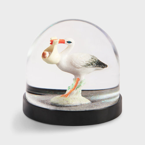 Klevering Glitter Ball Stork