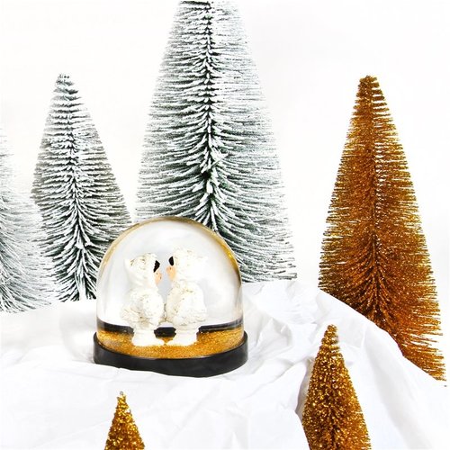 Klevering Glitter Ball Eskimos gold