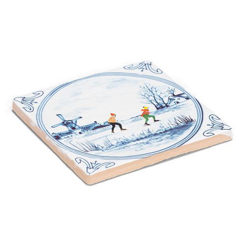 Storytiles Dekorative Fliese Niederländischer Winter small