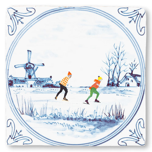 Storytiles Decorative Tile Dutch winter medium