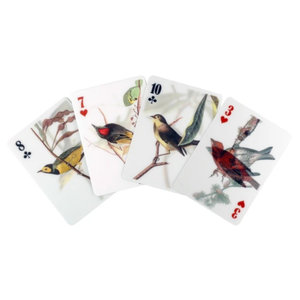 Kikkerland 3-D Spielkarten Vögel