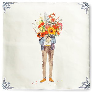 Storytiles Dekorative Fliese All you need is Flowers medium